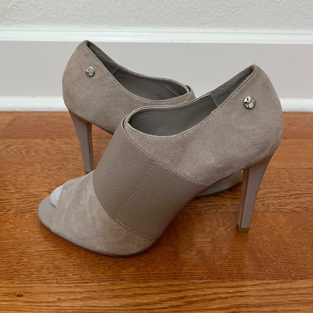 Light Grey/Beige Calvin Klein Heels - Picture 3 of 6